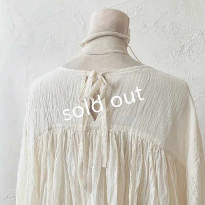 画像4: MARCHE' DE SOEUR／教会のチュニックブラウス・アンティークミルク