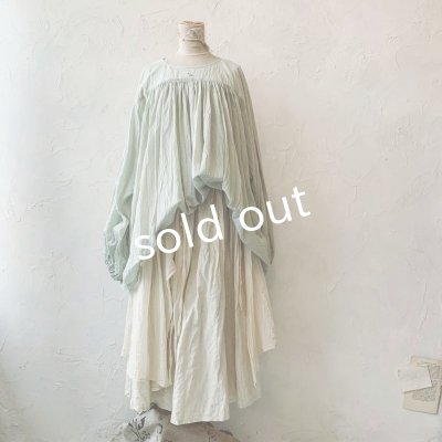 画像3: MARCHE' DE SOEUR／教会のスカート・アンティークミルク×ミルク