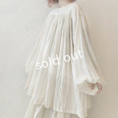 画像15: MARCHE' DE SOEUR/教会のチュニックブラウス・アンティークブラック