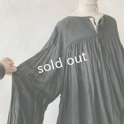 画像7: MARCHE' DE SOEUR/教会のチュニックブラウス・アンティークブラック