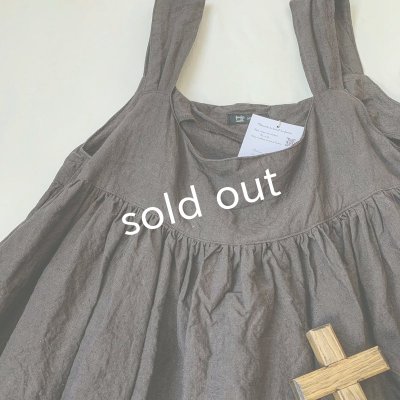 画像3: mifumi／コケットキャミワンピース・こげ茶