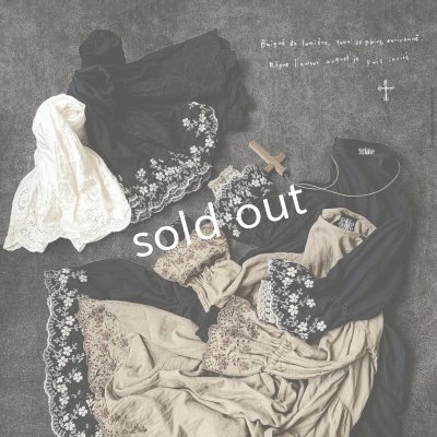 画像5: mifumi/wideジュノーぺちぱんつ・黒ベル刺繍