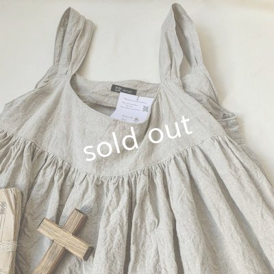 画像3: mifumi／コケットキャミワンピース・生成り