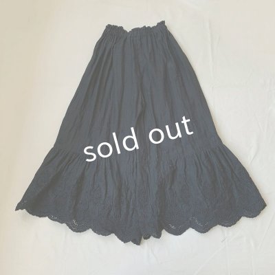 画像3: mifumi/wideジュノーぺちぱんつ・黒ベル刺繍