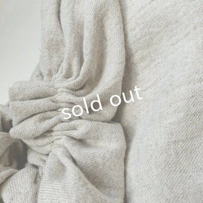 画像5: mifumi/フリルのpuffマーガレット・生成り