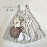 mifumi／コケットキャミワンピース・生成り