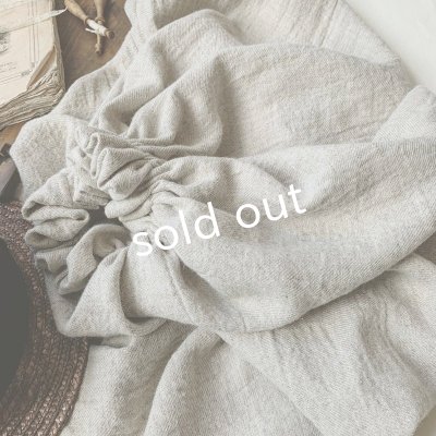 画像3: mifumi/フリルのpuffマーガレット・生成り