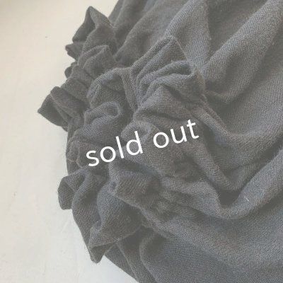 画像5: mifumi/フリルのpuffマーガレット・黒