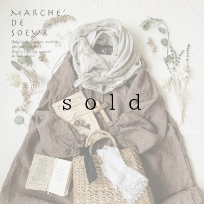画像1: MARCHE' DE SOEUR／Spring SET BAG・モカ