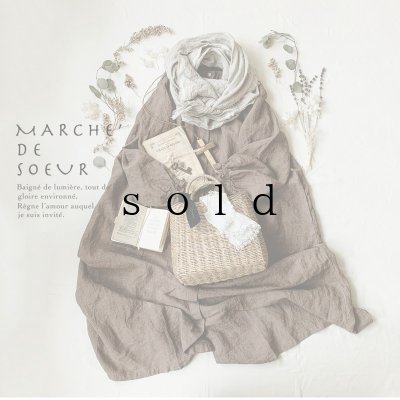画像2: MARCHE' DE SOEUR／Spring SET BAG・モカ