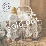 sukekiyo／アンティークレースと聖書スケキヨのかごバッグ