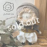 sukekiyo／グレージュ手編みターバンスケキヨ