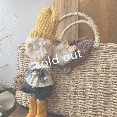 画像3: sukekiyo／ミモザカラーなスケキヨのかごバッグ