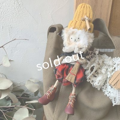 画像4: sukekiyo/赤チェックスケキヨと豆キヨのバッグ