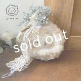 sukekiyo／プリザーブドとアンティークレースのコサージュキヨ・A