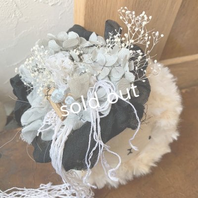 画像4: sukekiyo／プリザーブドとアンティークレースのコサージュキヨ・D