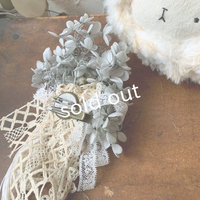 画像6: sukekiyo/プリザーブドとアンティークレースのコサージュキヨ・A