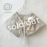 sukekiyo／アンティークレースとリネンの付け襟スケキヨ