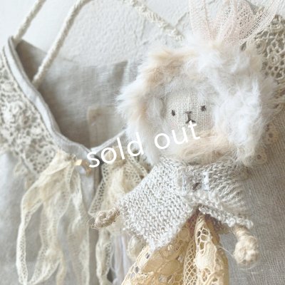 画像4: sukekiyo/アンティークレースとリネンの付け襟スケキヨ