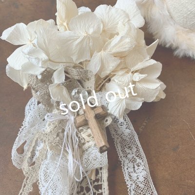 画像4: sukekiyo/プリザーブドとアンティークレースのコサージュキヨ・B