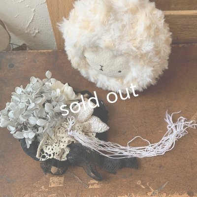 画像4: sukekiyo/プリザーブドとアンティークレースのコサージュキヨ・I