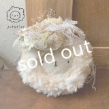 sukekiyo／プリザーブドとアンティークレースのコサージュキヨ・G