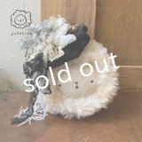 sukekiyo／プリザーブドとアンティークレースのコサージュキヨ・I