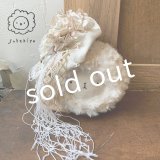 sukekiyo／プリザーブドとアンティークレースのコサージュキヨ・J