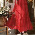 画像8: HALLELUJAH／Robe de fame de chambre 小間使いローブ・red