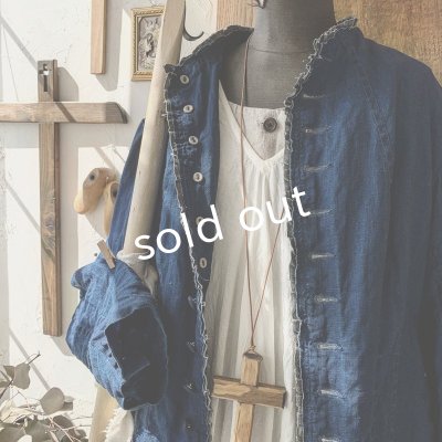 画像10: HALLELUJAH／Victorian Veste ヴィクトリア時代のジャケット・indigo