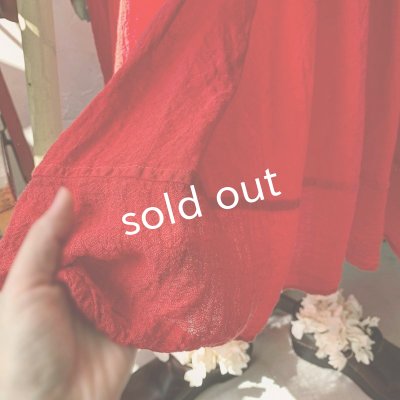 画像6: HALLELUJAH/Robe de fame de chambre 小間使いローブ・red