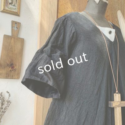 画像4: HALLELUJAH／Robe de fame de chambre 小間使いローブ・black