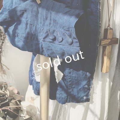 画像4: HALLELUJAH／Victorian Veste ヴィクトリア時代のジャケット・indigo