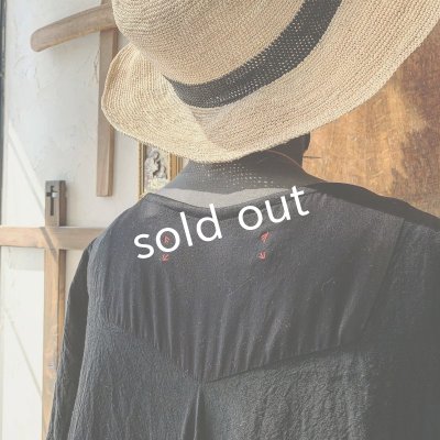 画像8: HALLELUJAH／Robe de fame de chambre 小間使いローブ・black