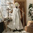 画像2: HALLELUJAH／Robe en dentelle 1940 レースローブ1940年代・off-white (2)