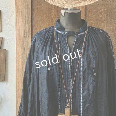 画像4: HALLELUJAH/Robe de Berger 1800s 羊飼いローブ1800年代・charcoal