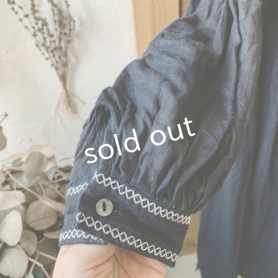 画像7: HALLELUJAH/Robe de Berger 1800s 羊飼いローブ1800年代・charcoal