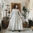 画像17: HALLELUJAH／Robe en dentelle 1940 レースローブ1940年代・off-white