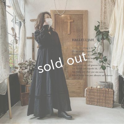 画像19: HALLELUJAH/Robe en dentelle 1940 レースローブ1940年代・off-white