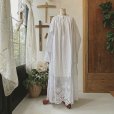 画像17: antiques/1900'年代初期アンティーク品・十字架レースの司祭服