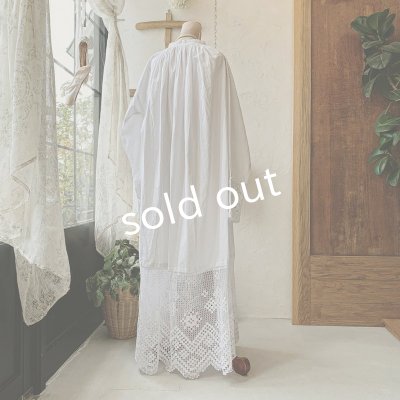 画像18: antiques/1900'年代初期アンティーク品・十字架レースの司祭服