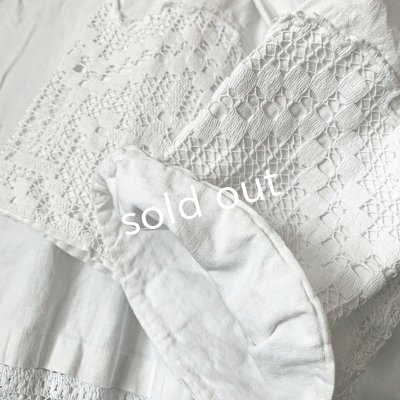 画像9: antiques/1900'年代初期アンティーク品・十字架レースの司祭服