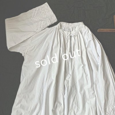 画像6: antiques/1900'年代初期アンティーク品・十字架レースの司祭服