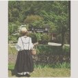 画像7: mifumi／demiとラダーのエプロンドレス・黒