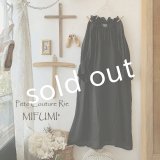 mifumi／リラのワンピース・黒
