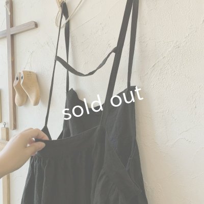 画像5: mifumi/demiとラダーのエプロンドレス・黒