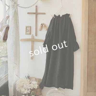 画像3: mifumi/リラのワンピース・黒