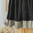 画像6: MARCHE' DE SOEUR／二枚仕立てのギャザースカート・黒