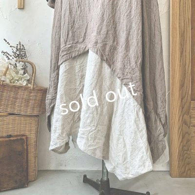 画像6: HALLELUJAH/1930's Robe・brown×flax