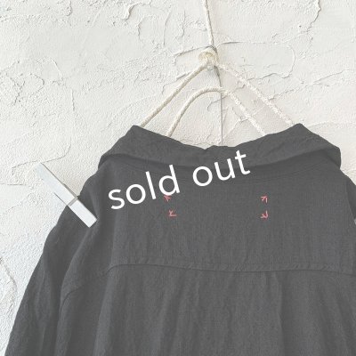 画像12: HALLELUJAH/Robe de Berger 1800s 襟付き羊飼いローブ1800年代・black